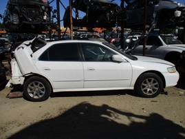 2002 HONDA ACCORD EX WHITE 3.0L VTEC AT A16353